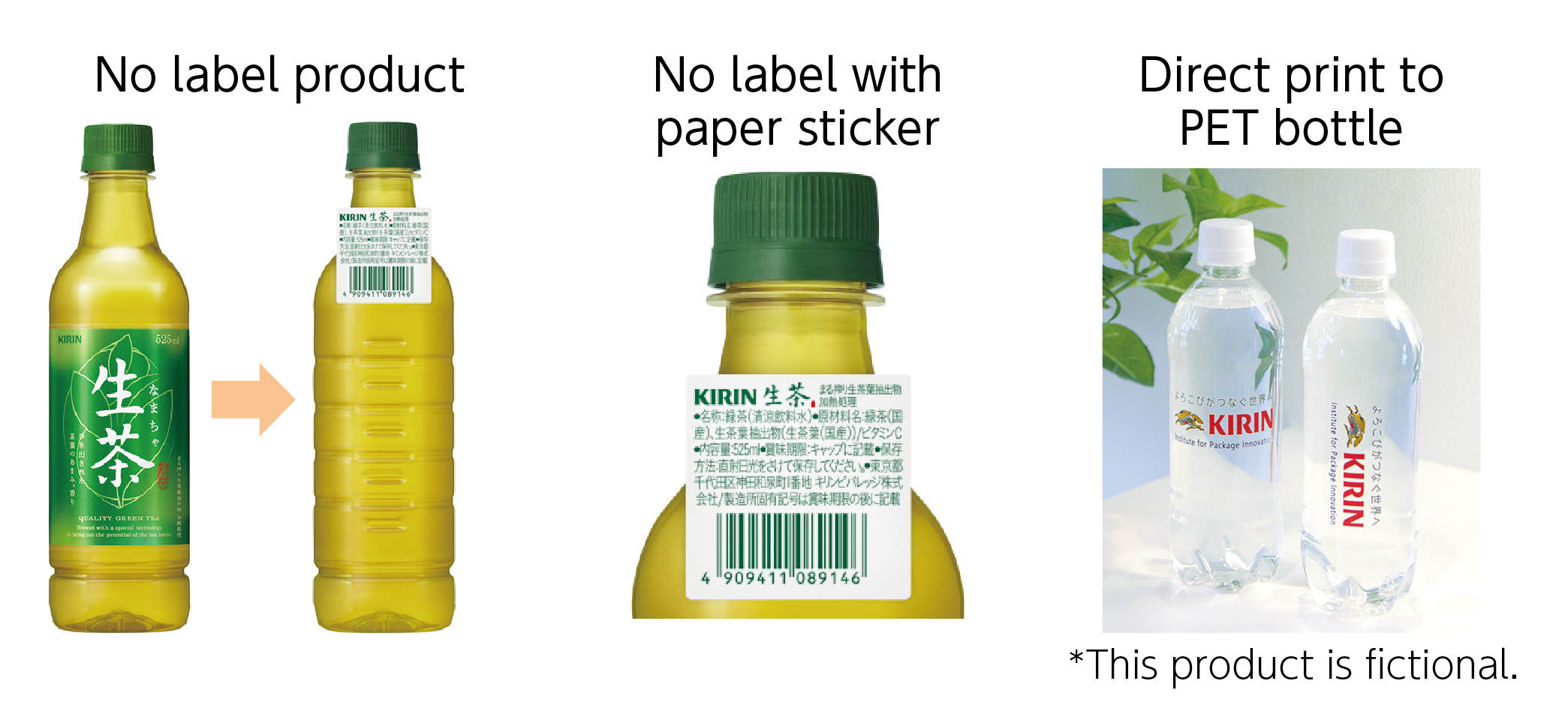 No label product