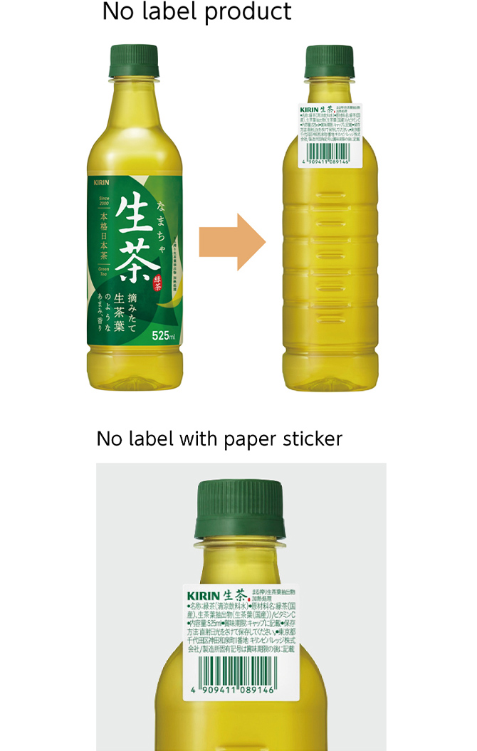 No label product