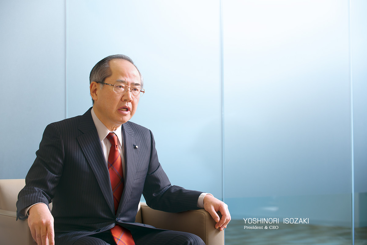 YOSHINORI ISOZAKI President & CEO