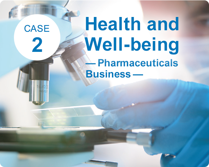 case2 Health and Well-being —Pharmaceuticals Business—