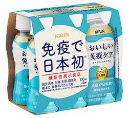 「Kirin Oishii Immune Care 100ml PET bottle 6-pack」