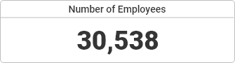 Number of Employees 30,538