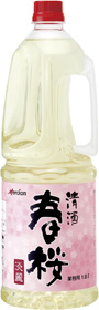 『清酒　春桜　淡麗』取手付きペットボトル画像