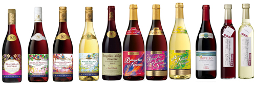 ボージョレヌーヴォー＆新酒商品画像