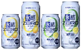 「キリンチューハイ 氷結」ＺＥＲＯシリーズ商品画像
