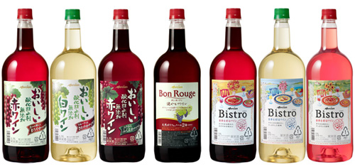 『「ワインのためのペットボトル」入り　ワイン』7種商品画像