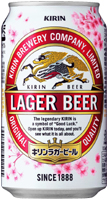 「キリンラガービール花見缶」商品画像