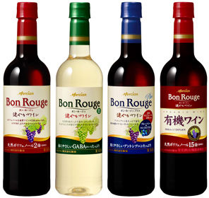 ボン・ルージュシリーズのペットボトル