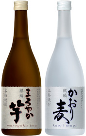 麒麟　まろやか芋、かおり麦
