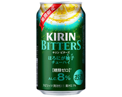 「キリンチューハイ ビターズ ほろにが柚子＜期間限定＞」商品画像