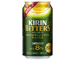 「キリンチューハイ ビターズ ほろにがオレンジライム＜期間限定＞」商品画像