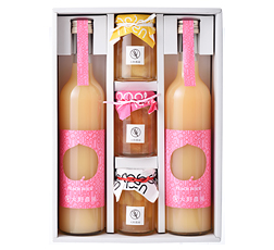 大野農園「桃ジュース＆果実のジャムセット」商品画像