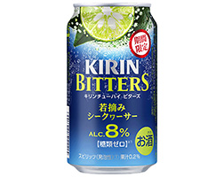 「キリンチューハイ ビターズ 若摘みシークヮーサー＜期間限定＞」商品画像