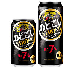 「キリン のどごし STRONG（ストロング）」商品画像