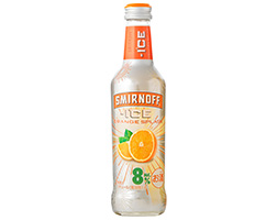 「スミノフアイス　オレンジスプラッシュ™（期間限定）」商品画像