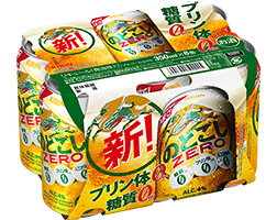 「キリン のどごし ZERO」6缶パック 商品画像