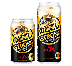 「キリン のどごし STRONG」商品画像