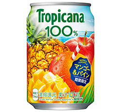 「トロピカーナ 100％ マンゴー＆パイン」商品画像