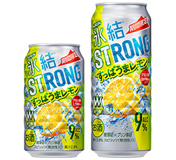 「キリン 氷結®ストロング すっぱうまレモン（期間限定）」商品画像