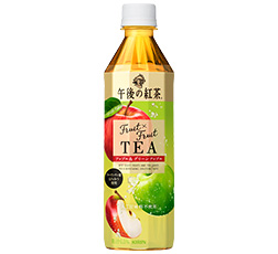 「キリン 午後の紅茶 Fruit×Fruit TEA アップル＆グリーンアップル」商品画像