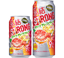 「キリン 氷結®ストロング スウィートグレープフルーツ（期間限定）」商品画像