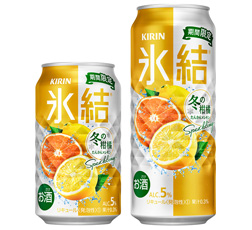 「キリン 氷結® 冬の柑橘スパークリング（期間限定）」商品画像