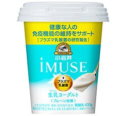 「小岩井 iMUSE生乳（なまにゅう）ヨーグルト」商品画像