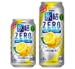 「キリン 氷結®ZERO シチリア産レモン」商品画像