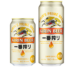 「キリン一番搾り生ビール」商品画像