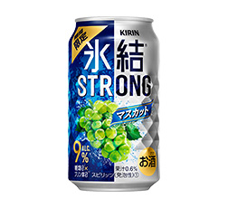 「キリン 氷結®ストロング マスカット（期間限定）」350ml 表 商品画像