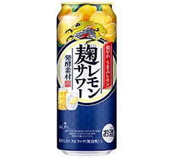 「キリン 麹レモンサワー」500ml 裏 商品画像