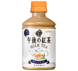 「キリン 午後の紅茶 ミルクティー ホット」280ml・ペットボトル 商品画像