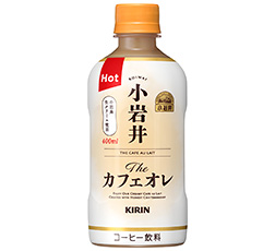 「小岩井　Theカフェオレ　ホット」400ml・ペットボトル 商品画像