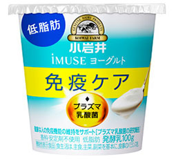 「小岩井 iMUSE（イミューズ）ヨーグルト低脂肪」商品画像