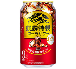 「キリン・ザ・ストロング 麒麟特製コーラサワー」350ml・缶　商品画像