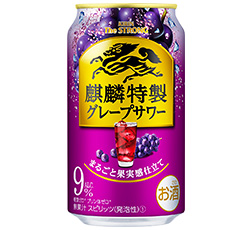 「キリン・ザ・ストロング 麒麟特製グレープサワー」350ml・缶　商品画像