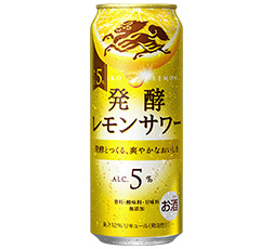 「麒麟 発酵レモンサワー ALC.5%」500ml・缶 商品画像