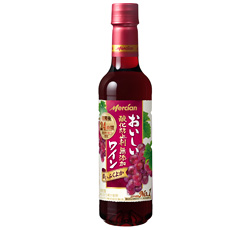 「おいしい酸化防止剤無添加赤ワイン　ふくよか赤　ペットボトル」720ml 商品画像