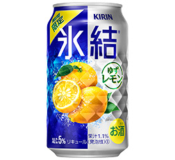 「キリン 氷結® ゆずレモン（期間限定）」350ml・缶 商品画像