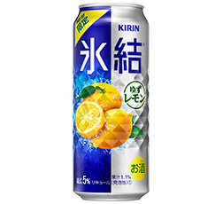 「キリン 氷結® ゆずレモン（期間限定）」500ml・缶 商品画像