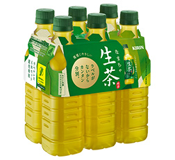 「キリン 生茶」525ml 6本 商品画像