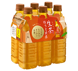 「キリン　生茶　ほうじ煎茶」525ml 6本 商品画像