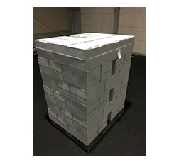 525ml商品の新容器パレット積載画像