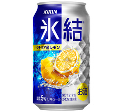 「キリン 氷結® シチリア産レモン」350ml 商品画像