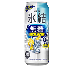 「キリン 氷結®無糖 レモン Alc.9%」500ml・缶 商品画像