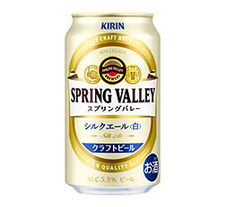 「SPRING VALLEY シルクエール＜白＞」350ml・缶 商品画像