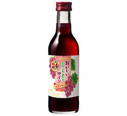 「おいしい酸化防止剤無添加赤ワイン」180ml 商品画像