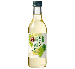 「おいしい酸化防止剤無添加白ワイン」180ml 商品画像