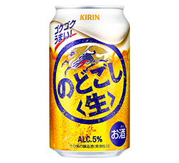 「キリン のどごし<生>」350ml・缶 商品画像