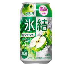 「キリン 氷結® グリーンアップル（期間限定）」350ml・缶 商品画像